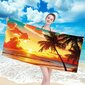 Rantapyyhe Sunset, 100x180 cm hinta ja tiedot | Pyyhkeet | hobbyhall.fi