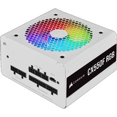 Corsair CX550F RGB, PC-virtalähde hinta ja tiedot | Virtalähteet | hobbyhall.fi