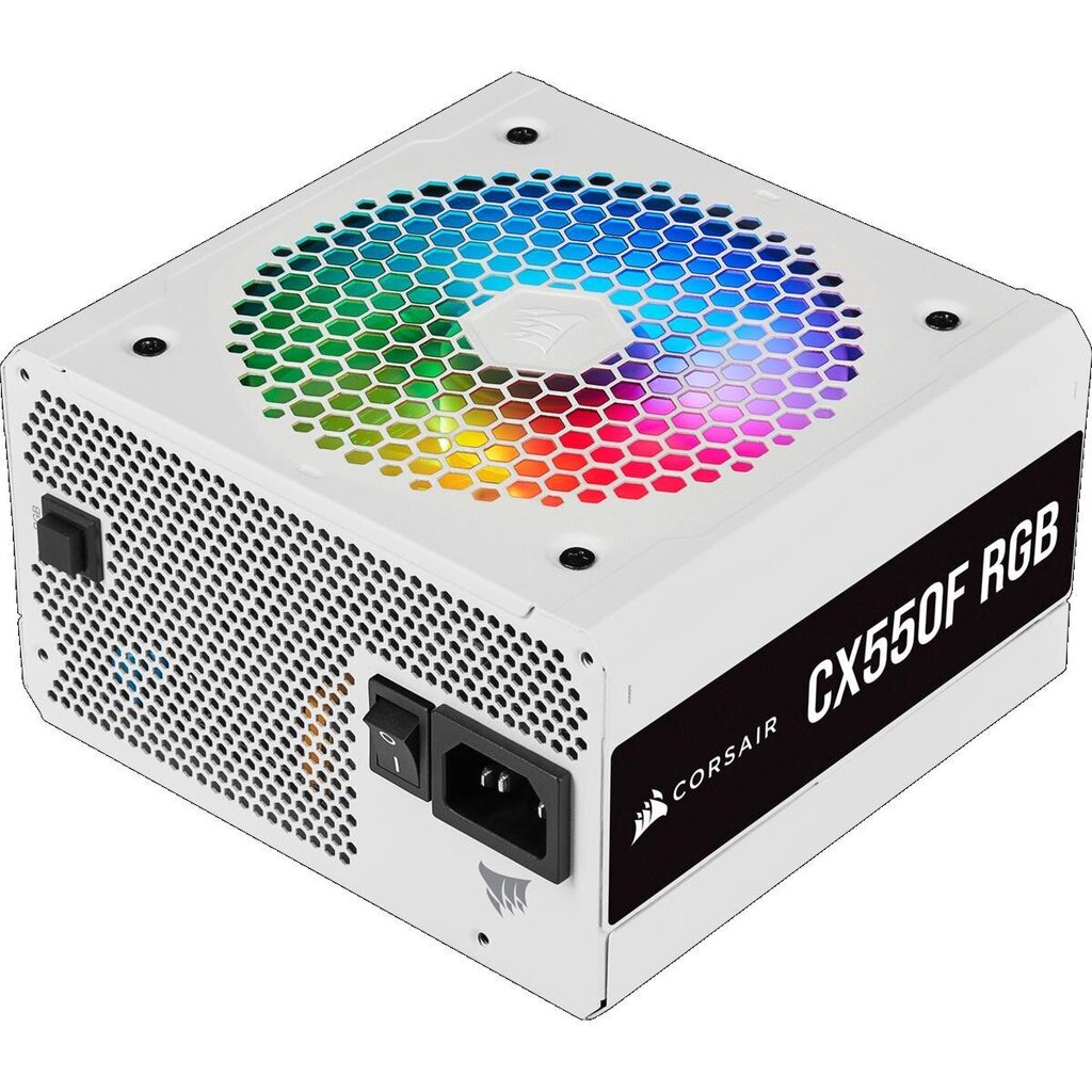 Corsair CX550F RGB, PC-virtalähde hinta ja tiedot | Virtalähteet | hobbyhall.fi
