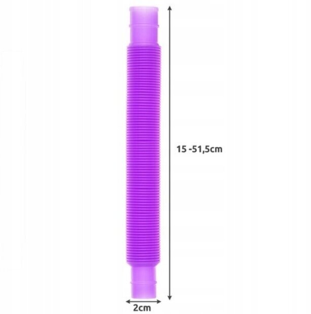 Rauhoittava lelu Kruzzel Pop tube, 10 kpl. hinta ja tiedot | Kehittävät lelut | hobbyhall.fi