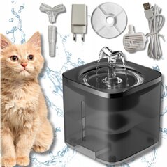 Automaattinen vesilähde kissoille ja koirille, 2l hinta ja tiedot | Ruokakupit ja ruokintatarvikkeet | hobbyhall.fi