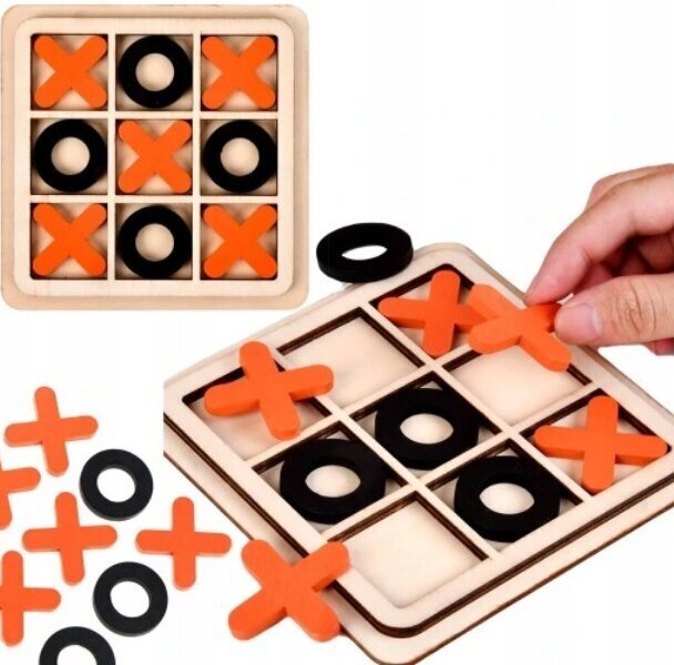 Lasten peli Tic Tac Toe hinta ja tiedot | Kehittävät lelut | hobbyhall.fi