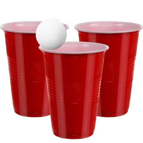 Peli Beer Pong, 50 osaa hinta ja tiedot | Hauskat juhlapelit ja -tuotteet | hobbyhall.fi