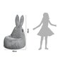 Säkkituoli Qubo™ Baby Rabbit, tummanharmaa hinta ja tiedot | Lasten nojatuolit ja säkkituolit | hobbyhall.fi