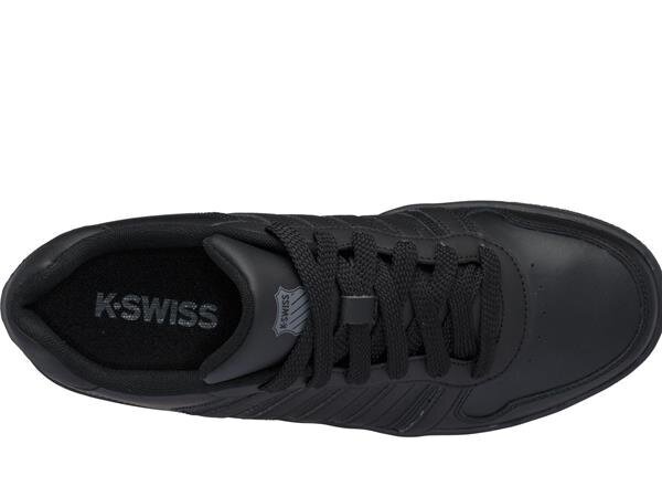 Court palisades k-swiss miehet black 06931-001-m 06931-001-M hinta ja tiedot | Miesten urheilu- ja vapaa-ajan kengät | hobbyhall.fi