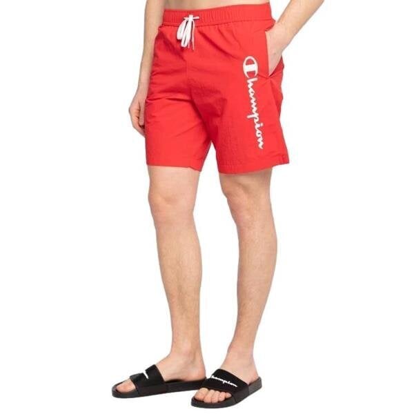 Beachshort champion legacy miehet red 216069rs005 216069RS005 hinta ja tiedot | Miesten shortsit | hobbyhall.fi