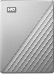 WD My Passport Ultra 4TB Silver hinta ja tiedot | Ulkoiset kovalevyt | hobbyhall.fi