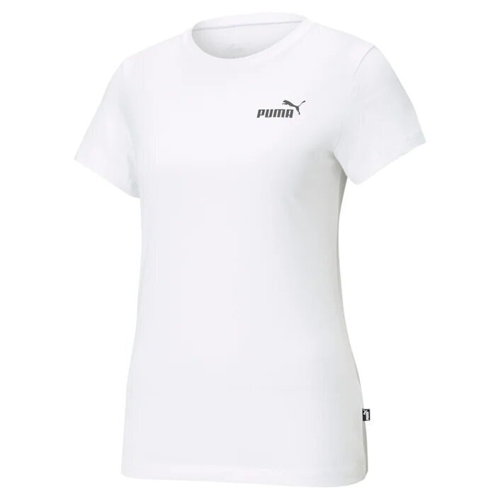 Ess small logo tee puma 58677602 moterims balta naiset valkoinen hinta ja tiedot | Naisten T-paidat | hobbyhall.fi