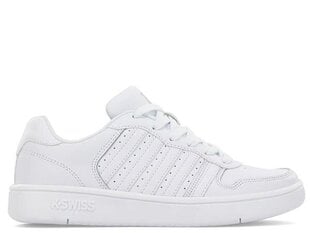 Court palisades k-swiss miehet white 06931-117-m 06931-117-M hinta ja tiedot | Miesten urheilu- ja vapaa-ajan kengät | hobbyhall.fi