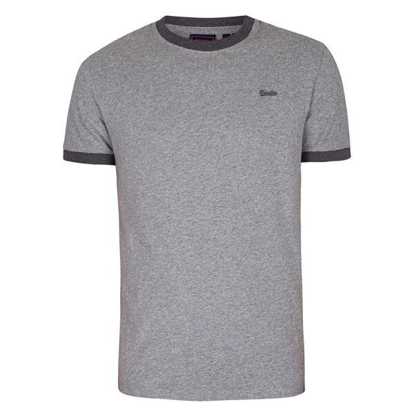 Vintage ringer tee superdry miehet grey m1011183a07q M1011183A07Q hinta ja tiedot | Miesten T-paidat | hobbyhall.fi