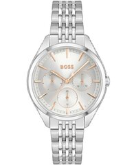 Naisten kello Hugo Boss Saya Stainless Steel Grey hinta ja tiedot | Naisten kellot | hobbyhall.fi