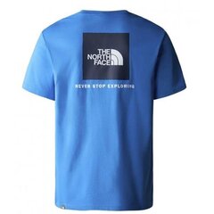 M s/s red box tee the north face miehet blue nf0a2tx2lv6 NF0A2TX2LV6 hinta ja tiedot | Miesten T-paidat | hobbyhall.fi