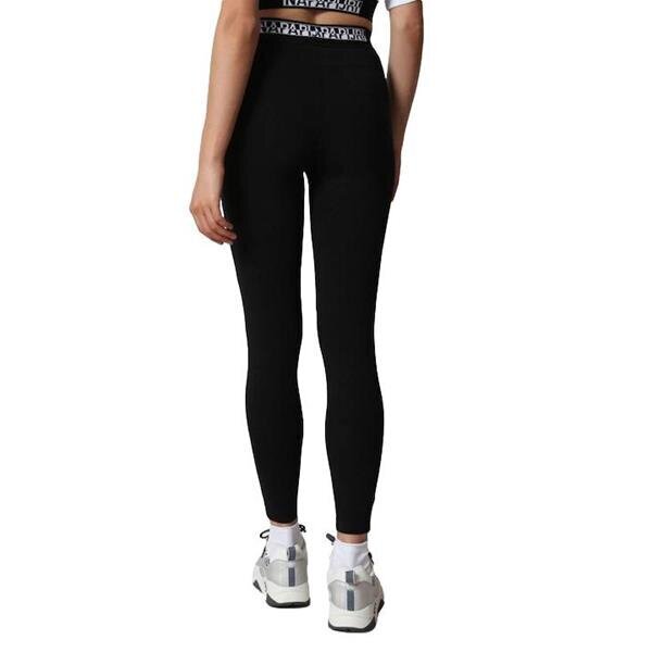 M-box leggings 4 napapijri naiset black np0a4gkt041 NP0A4GKT041 hinta ja tiedot | Naisten urheiluvaatteet | hobbyhall.fi