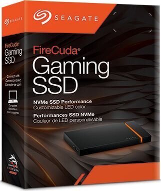 SEAGATE FireCuda Gaming 2TB USB-C STJP2000400 hinta ja tiedot | Ulkoiset kovalevyt | hobbyhall.fi