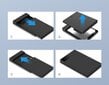 Ugreen US221 ulkoinen kiintolevykotelo HDD/SSD, SATA 3.0, USB, 50 cm, musta hinta ja tiedot | Ulkoiset kovalevyt | hobbyhall.fi