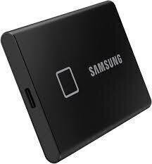 Ulkoinen 1TB SSD-kiintolevy Samsung T7 Touch, musta hinta ja tiedot | Ulkoiset kovalevyt | hobbyhall.fi