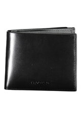 Kukkaro CALVIN KLEIN Ck Median Bifold 5cc W/Coin K50K510328BAX hinta ja tiedot | Miesten lompakot | hobbyhall.fi