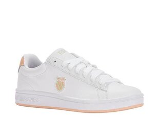 Court shield k-swiss naiset white 96599-951-m 96599-951-M hinta ja tiedot | Naisten urheilu- ja vapaa-ajan kengät | hobbyhall.fi