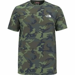 M s/s simple dome tee the north face miehet green nf0a2tx5287 NF0A2TX5287 hinta ja tiedot | Miesten T-paidat | hobbyhall.fi