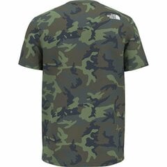 M s/s simple dome tee the north face miehet green nf0a2tx5287 NF0A2TX5287 hinta ja tiedot | Miesten T-paidat | hobbyhall.fi