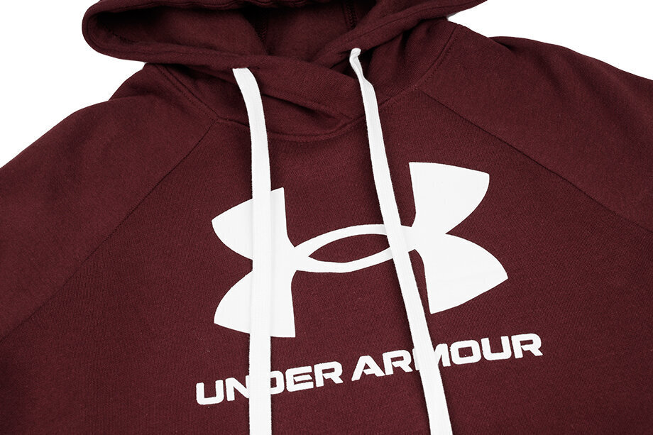 Naisten neule Under Armour Rival Fleece Logo -huppari 1356318 690, punainen hinta ja tiedot | Naisten hupparit, collegepaidat ja villapaidat | hobbyhall.fi