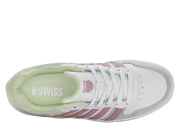 Court palisades k-swiss naiset white 96931-949-m 96931-949-M hinta ja tiedot | Naisten urheilu- ja vapaa-ajan kengät | hobbyhall.fi