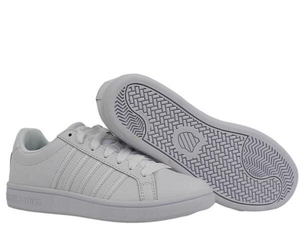 Court tiebreak k-swiss naiset white 97011-125-m 97011-125-M hinta ja tiedot | Naisten urheilu- ja vapaa-ajan kengät | hobbyhall.fi