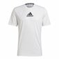 T-paita Adidas Primeblue D2M Sport 3 Valkoinen hinta ja tiedot | Miesten urheiluvaatteet | hobbyhall.fi