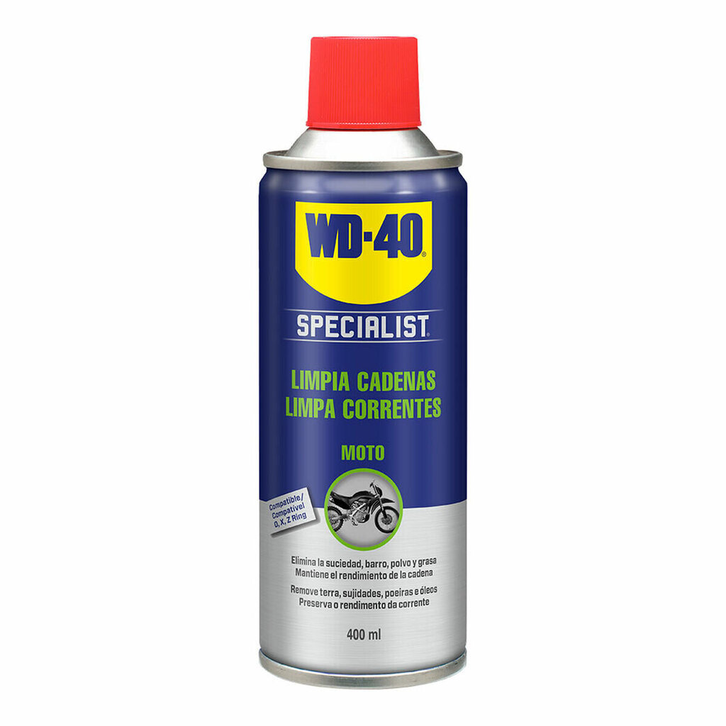 Ketjunpuhdistin WD-40 34138 400 ml hinta ja tiedot | Autokemikaalit | hobbyhall.fi