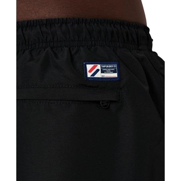 Code applque swim short superdry miehet black m3010187a02a M3010187A02A hinta ja tiedot | Miesten shortsit | hobbyhall.fi