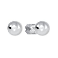 Brilio Silver Hopea osui numeroon 04 431 001 00001 sBS0152 hinta ja tiedot | Korvakorut | hobbyhall.fi