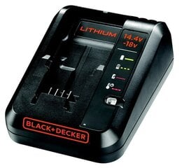 Akkulaturi Black&Decker 14,4 - 18V hinta ja tiedot | Akkuporakoneet ja ruuvinvääntimet | hobbyhall.fi