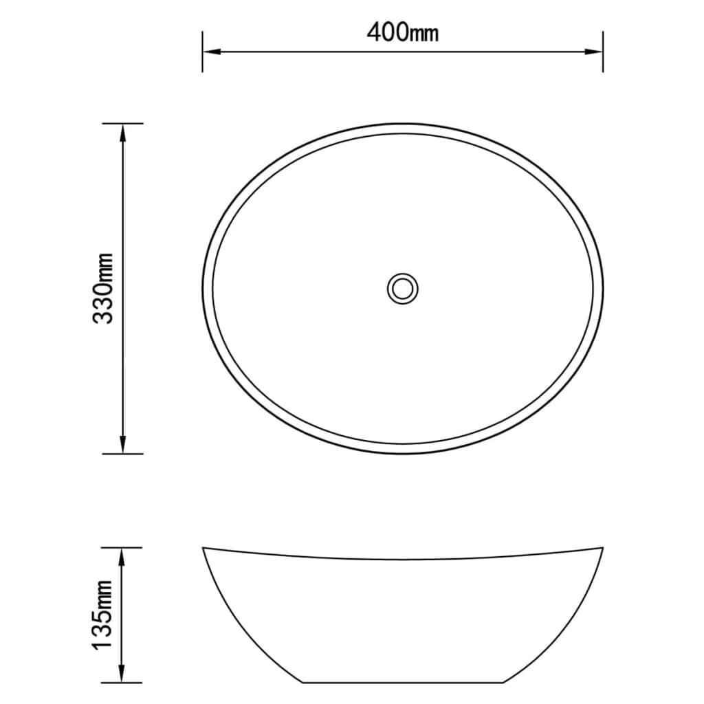 Keraaminen pesuallas 140675 hinta ja tiedot | Pesualtaat | hobbyhall.fi