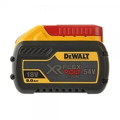 Akku DeWalt DCB547 9,0 Ah 18V/54V Li-ion hinta ja tiedot | Akkuporakoneet ja ruuvinvääntimet | hobbyhall.fi