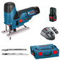 Akkupistosaha Bosch GST 12V-70, 2x3,0Ah 06015A1005, akulla ja laturilla hinta ja tiedot | Sahat ja sirkkelit | hobbyhall.fi