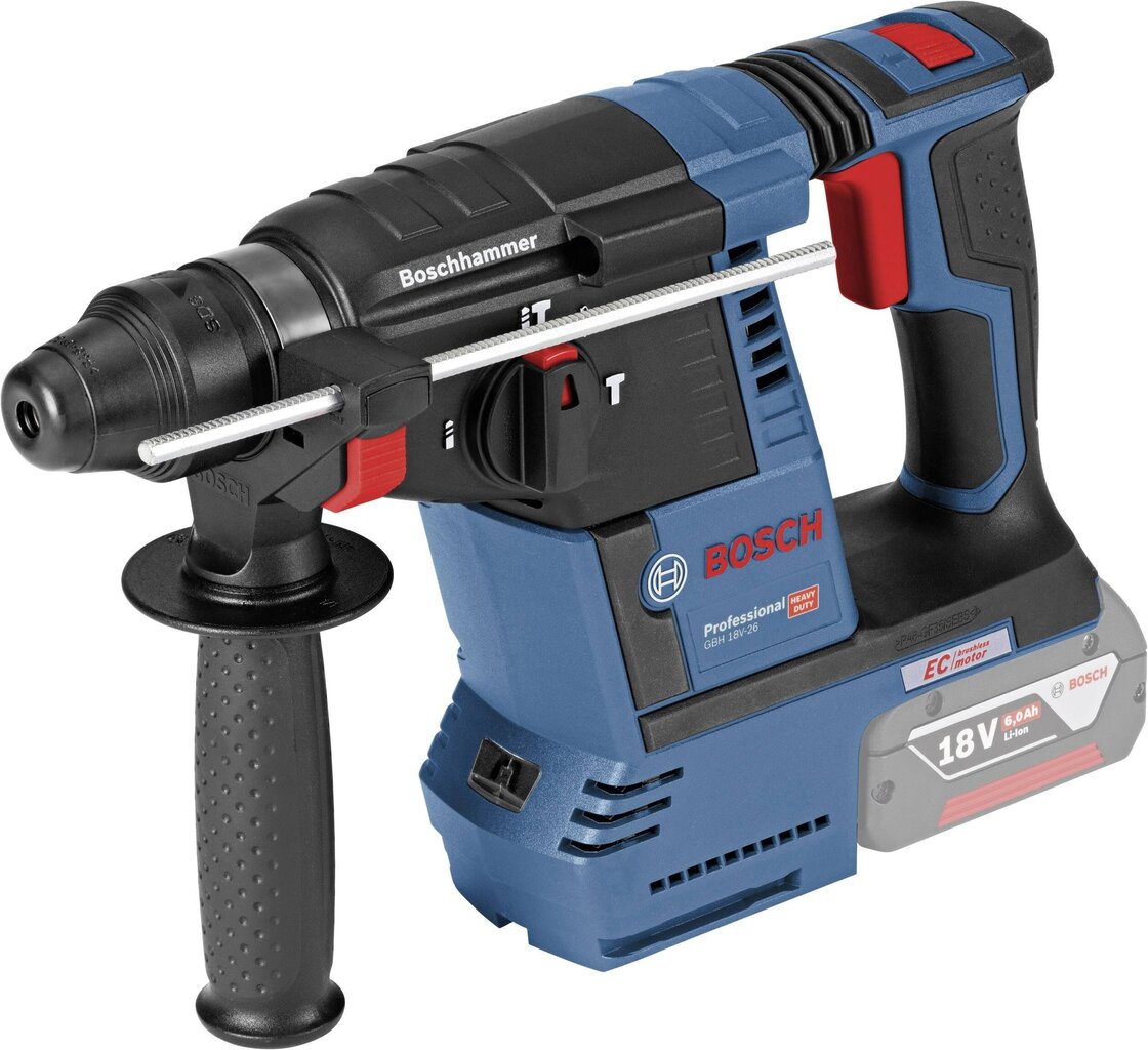 Langaton rei'itys Bosch GBH 18V-26 Professional (0611909001) hinta ja tiedot | Iskuporakoneet | hobbyhall.fi