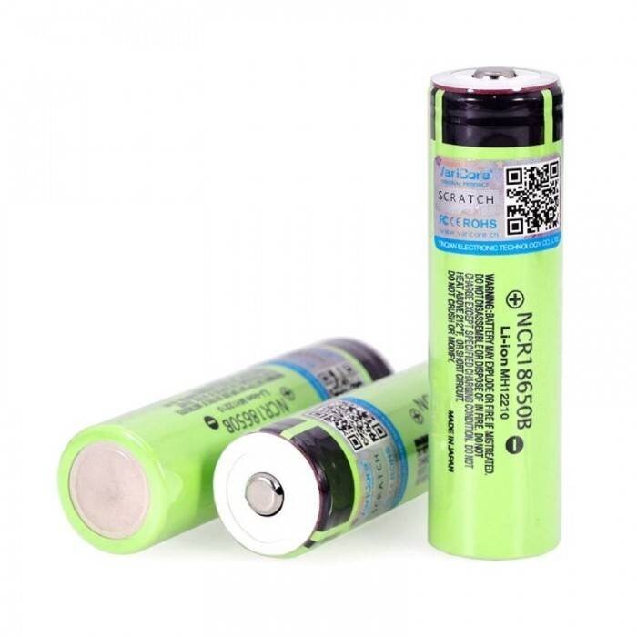 Akku Panasonic NCR18650B 3400mAh Li-ion 3,7v hinta ja tiedot | Paristot | hobbyhall.fi