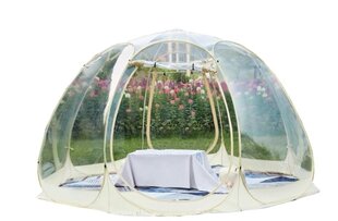 DreamTent – ​​läpinäkyvä teltta 360x360 hinta ja tiedot | Teltat | hobbyhall.fi