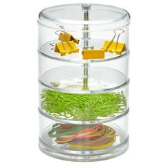 Kosmetiikkajärjestäjä, Electronics LV-24122, 17x4 cm, läpinäkyvä, 1 kpl hinta ja tiedot | Kosmetiikkalaukut ja peilit | hobbyhall.fi