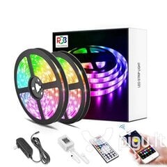 Smart LED-nauha 5050 RGB Bluetooth, 10 m hinta ja tiedot | LED-valonauhat | hobbyhall.fi