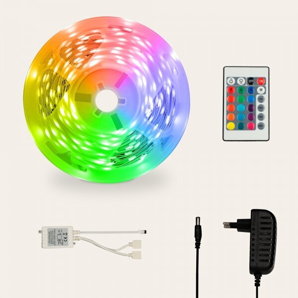 LED-nauha KSIX 12W (5 m) hinta ja tiedot | LED-valonauhat | hobbyhall.fi