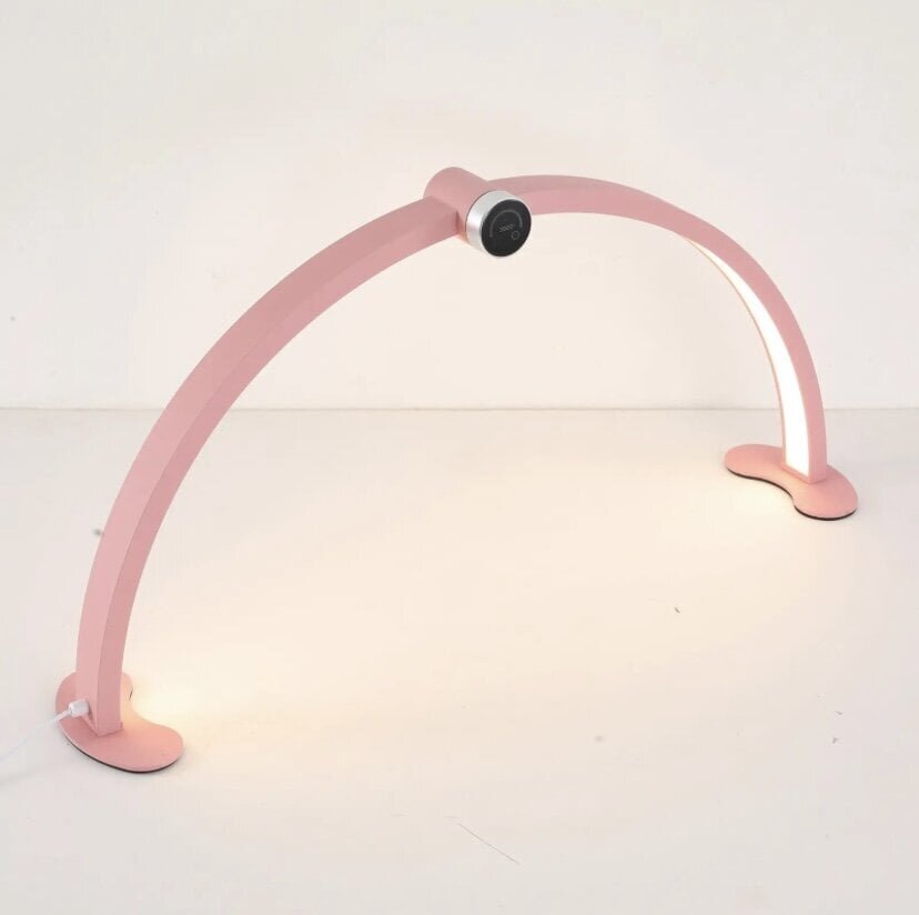 D&J Half Moon Smart LED kynsilamppu pinkki hinta ja tiedot | Manikyyri ja pedikyyri | hobbyhall.fi