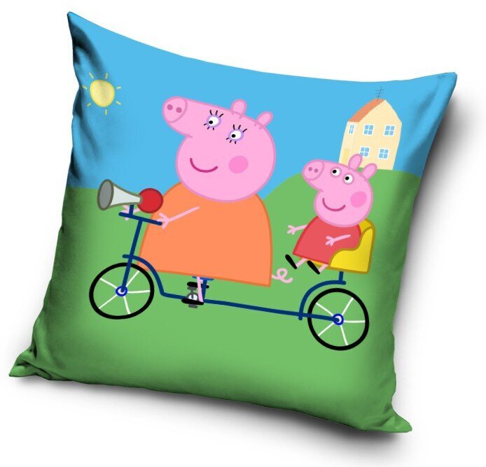 Koristeellinen tyynynpäällinen Peppa Pig 40x40 cm hinta ja tiedot | Koristetyynyt ja tyynynpäälliset | hobbyhall.fi