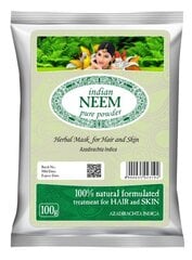 Hius- ja kasvonaamio Indian Neem, 100 g hinta ja tiedot | Naamiot, öljyt ja seerumit | hobbyhall.fi