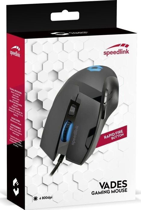 Speedlink SL-680014-BKBK, musta hinta ja tiedot | Hiiret | hobbyhall.fi