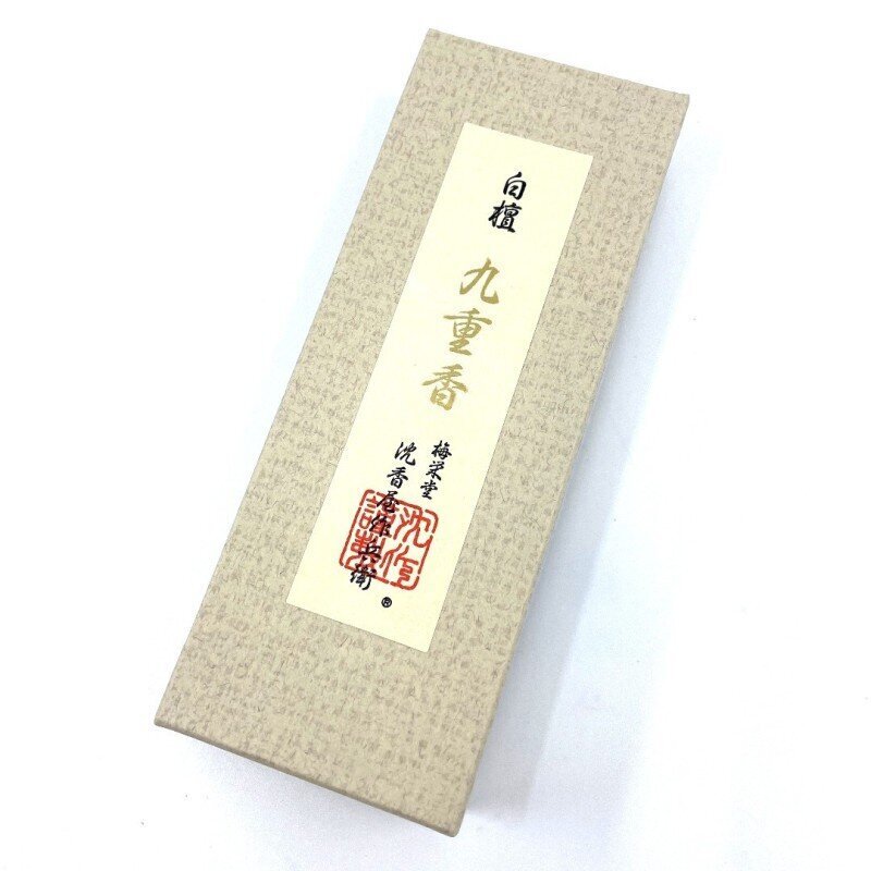 Japanilainen suitsuke JInkohya Sakubei sarja Kokonoekoh agarpuuseos, Baieido, 50gr hinta ja tiedot | Huonetuoksut | hobbyhall.fi