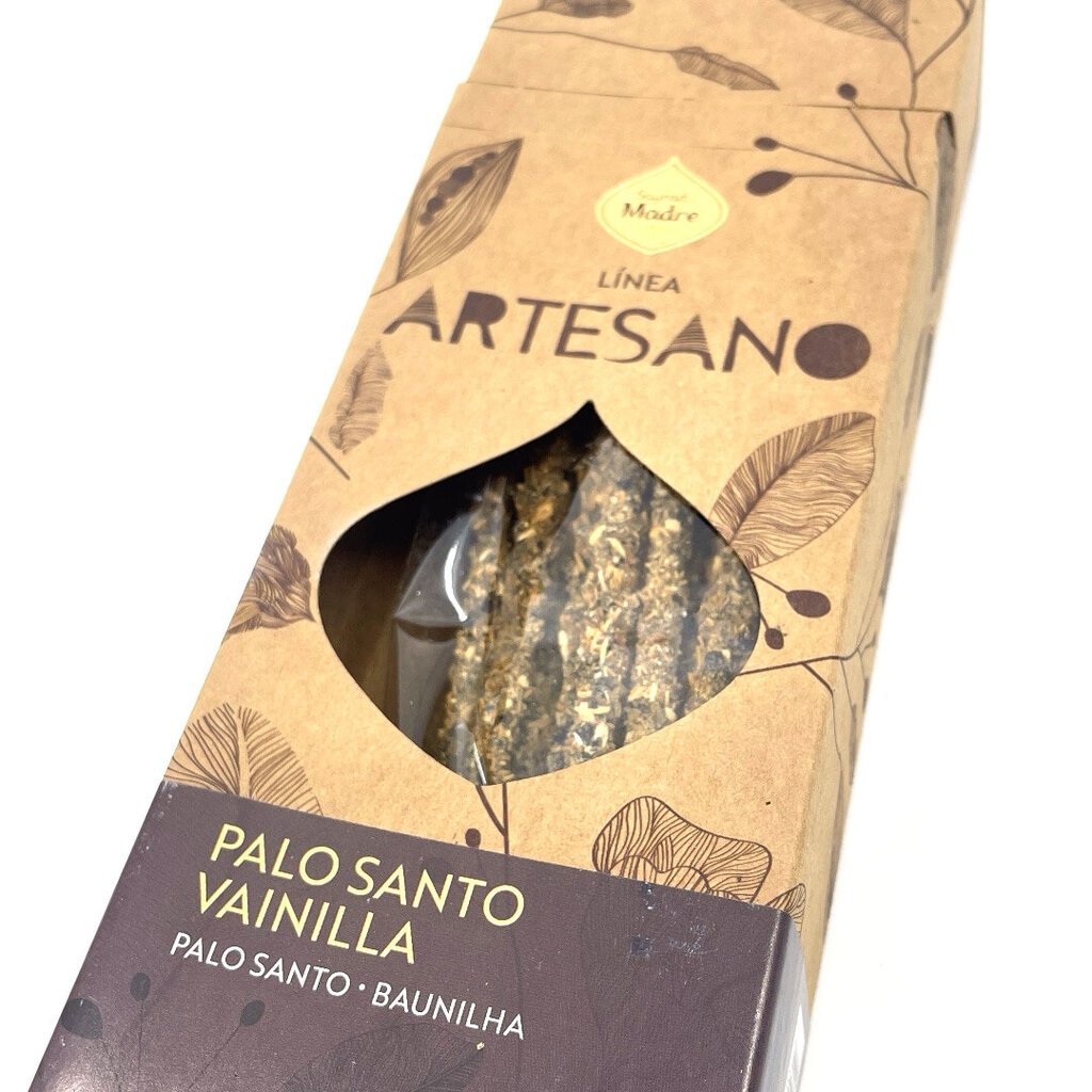 Palo Santo-Vanilla Artesano -linjan luonnollinen suitsuke, 30 kpl, Sagrada Madre, Argentiina hinta ja tiedot | Huonetuoksut | hobbyhall.fi