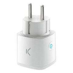 Älykäs pistorasia Ksix Smart Energy Mini Wifi 250V Valkoinen hinta ja tiedot | Kytkimet ja pistorasiat | hobbyhall.fi