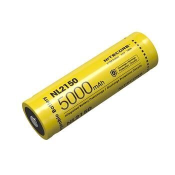 Nitecore AKKU RECH. LI-ION 3.6V/NL2150(5000MAH) NITECORE hinta ja tiedot | Paristot | hobbyhall.fi