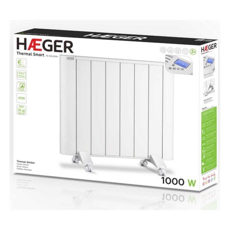 Haeger Radiator Thermal Smart 1000 W hinta ja tiedot | Patterit ja konvektorit | hobbyhall.fi